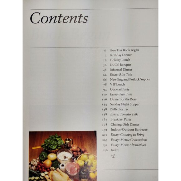 Julia Child & Company Hardcover Cookbook 1978, Dust Jacket - Picture 5 of 9